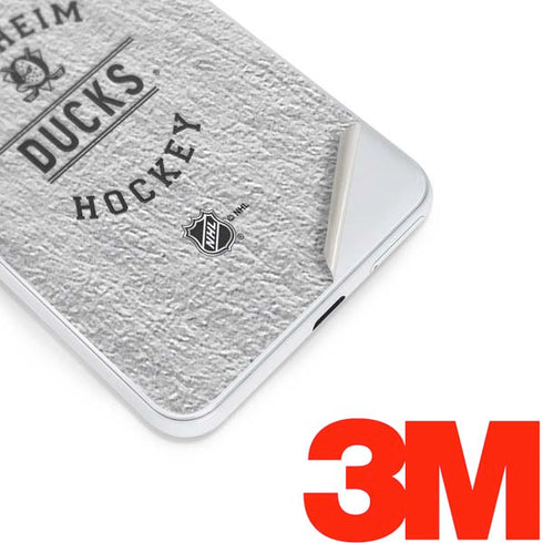 NHL Anaheim Ducks Black Text Google Pixel 3 Skin